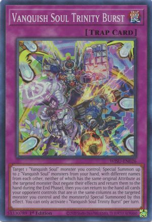 Image of Vanquish Soul Trinity Burst [WISU-EN026] Super Rare