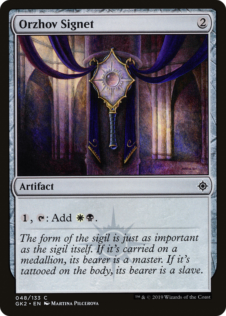 Image of Orzhov Signet [Ravnica Allegiance Guild Kit]