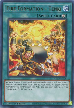 Image of Fire Formation - Tenki [WISU-EN028] Rare