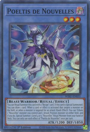Image of Poeltis de Nouvelles [WISU-EN031] Super Rare