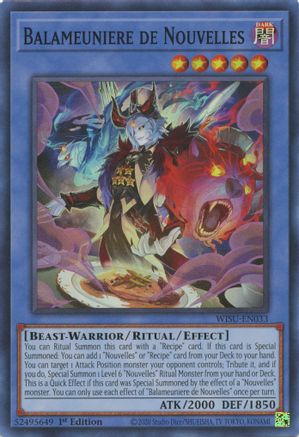 Image of Balameuniere de Nouvelles [WISU-EN033] Super Rare