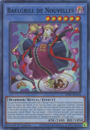 Image of Baelgrill de Nouvelles [WISU-EN034] Super Rare