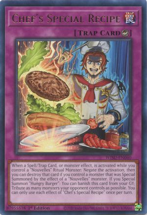 Image of Chef's Special Recipe [WISU-EN040] Rare