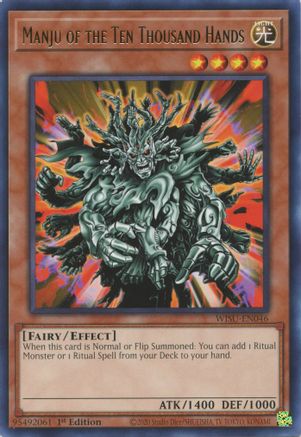 Image of Manju of the Ten Thousand Hands [WISU-EN046] Rare