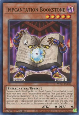 Image of Impcantation Bookstone [WISU-EN049] Rare