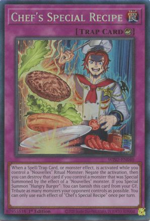 Image of Chef's Special Recipe [WISU-EN040] Collector's Rare