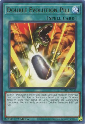 Image of Double Evolution Pill [WISU-EN053] Rare