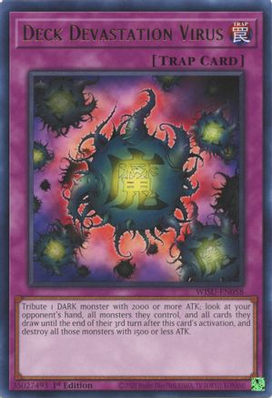 Image of Deck Devastation Virus [WISU-EN058] Rare