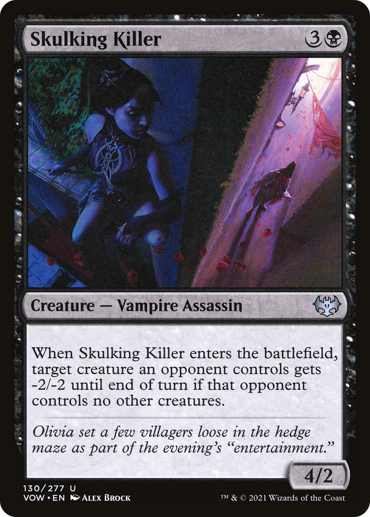 Image of Skulking Killer [Innistrad: Crimson Vow]