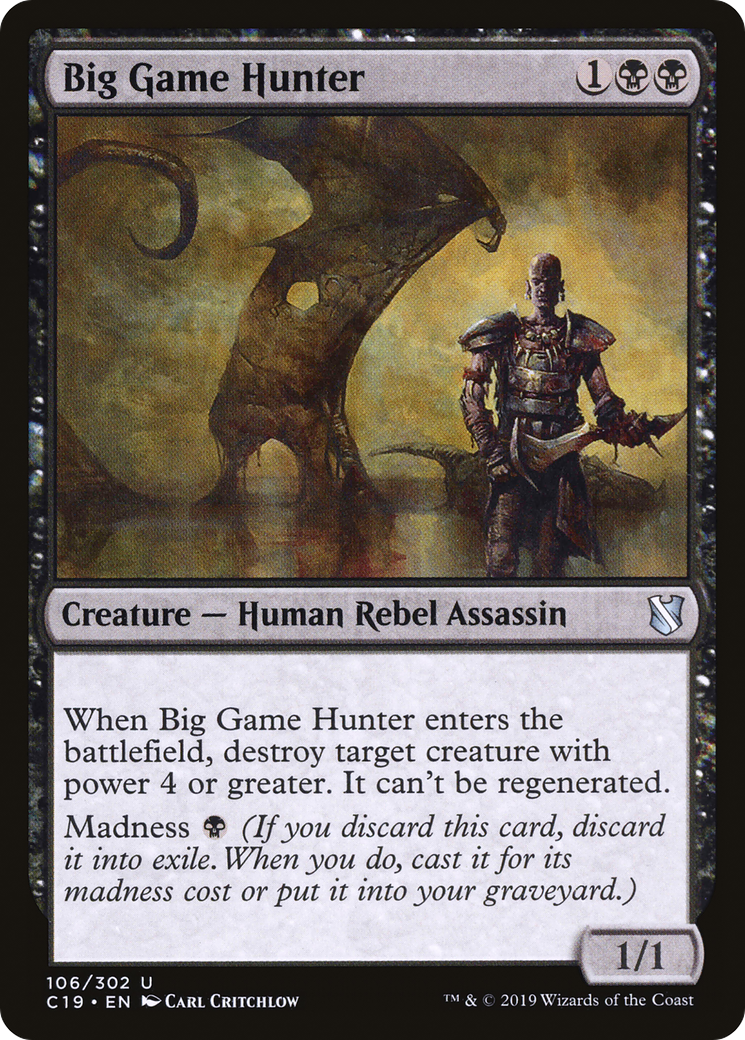 Image of Big Game Hunter [Commander 2019]