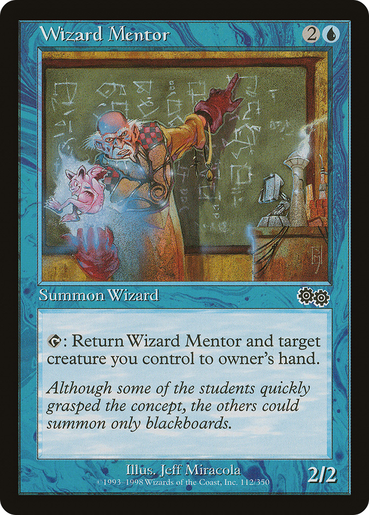 Image of Wizard Mentor [Urza's Saga]