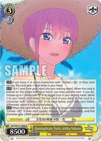 Image of Quintuplicate Trails, Ichika Nakano (5HY/W101-E008 R) [The Quintessential Quintuplets Movie]