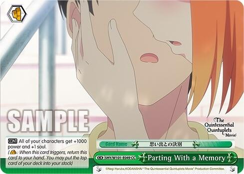 Image of Parting With a Memory (5HY/W101-E049 CC) [The Quintessential Quintuplets Movie]