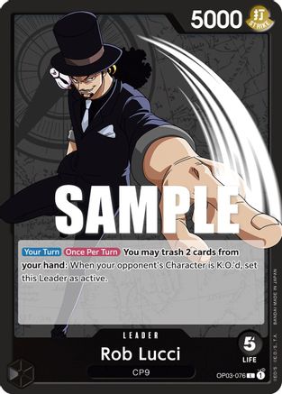 Image of Rob Lucci [Pillars of Strength]