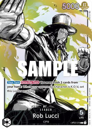 Image of Rob Lucci (Alternate Art) [Pillars of Strength]
