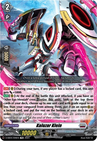 Image of Kaluzar Klein (D-SS04/006EN) [Stride Deckset - Messiah]
