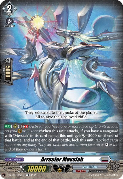 Image of Arrester Messiah (D-SS04/007EN) [Stride Deckset - Messiah]
