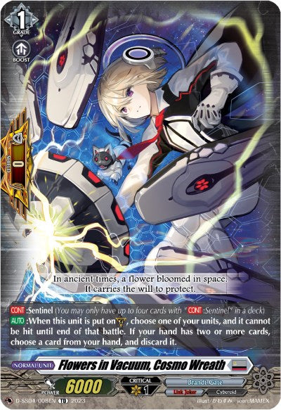 Image of Flowers in Vacuum, Cosmo Wreath (D-SS04/008EN) [Stride Deckset - Messiah]