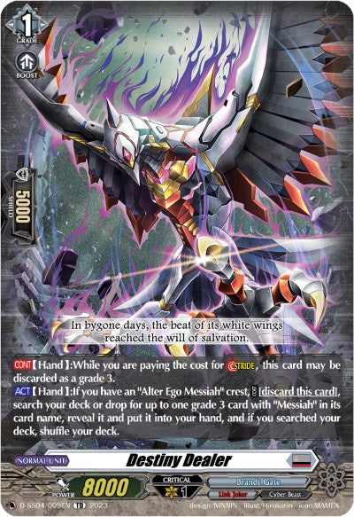 Image of Destiny Dealer (D-SS04/009EN) [Stride Deckset - Messiah]