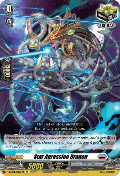 Image of Star Agression Dragon (D-SS04/013EN) [Stride Deckset - Messiah]