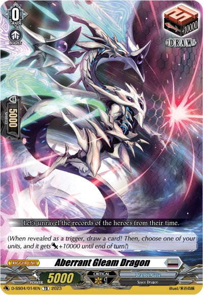 Image of Aberrant Gleam Dragon (D-SS04/014EN) [Stride Deckset - Messiah]