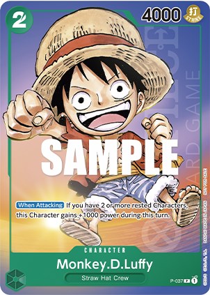 Image of Monkey.D.Luffy (Anime Expo 2023) [One Piece Promotion Cards]