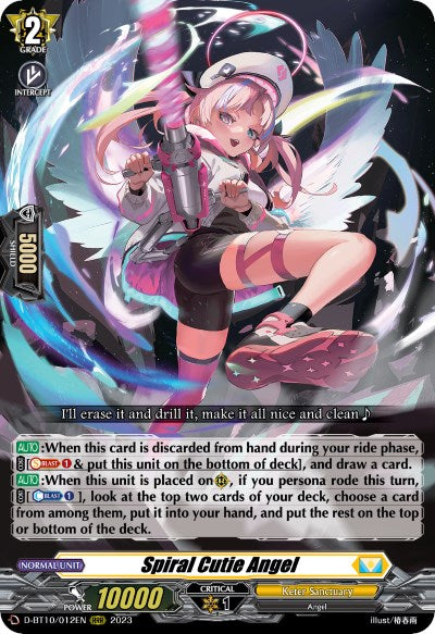 Image of Spiral Cutie Angel (D-BT10/012EN) [Dragon Masquerade]