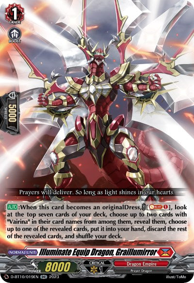 Image of Illuminate Equip Dragon, Graillumirror (D-BT10/019EN) [Dragon Masquerade]