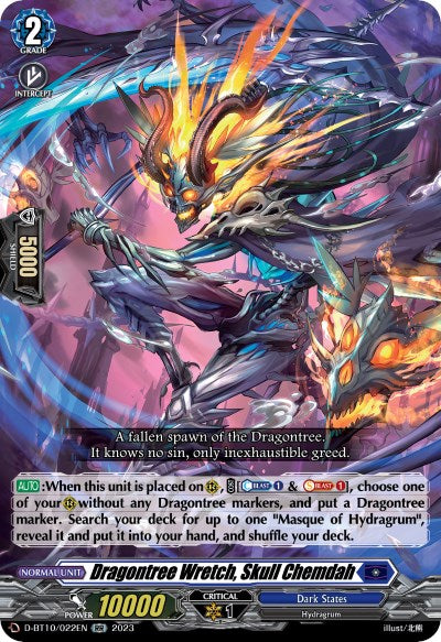 Image of Dragontree Wretch, Skull Chemdah (D-BT10/022EN) [Dragon Masquerade]
