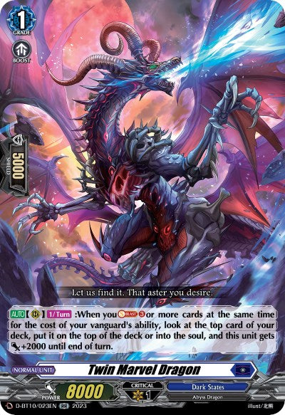 Image of Twin Marvel Dragon (D-BT10/023EN) [Dragon Masquerade]