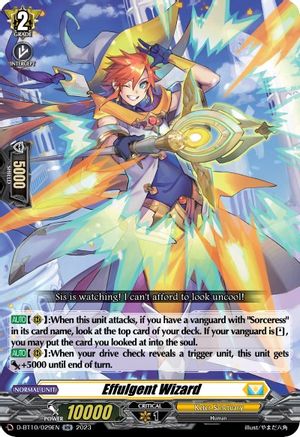 Image of Effulgent Wizard (D-BT10/029EN) [Dragon Masquerade]