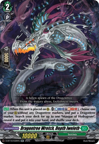Image of Dragontree Wretch, Depth Iweleth (D-BT10/032EN) [Dragon Masquerade]