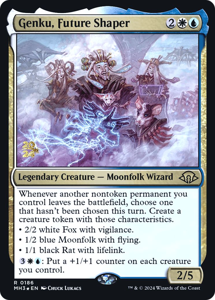 Image of Genku, Future Shaper [Modern Horizons 3 Prerelease Promos]