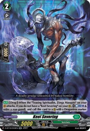 Image of Keel Severing (D-BT10/033EN) [Dragon Masquerade]