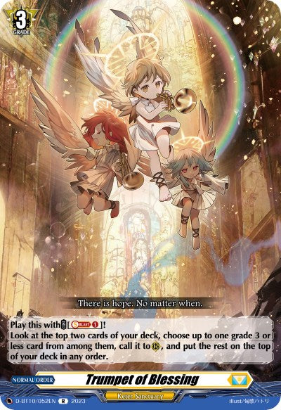 Image of Trumpet of Blessing (D-BT10/052EN) [Dragon Masquerade]