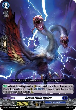 Image of Brawl Field Hydra (D-BT10/068EN) [Dragon Masquerade]