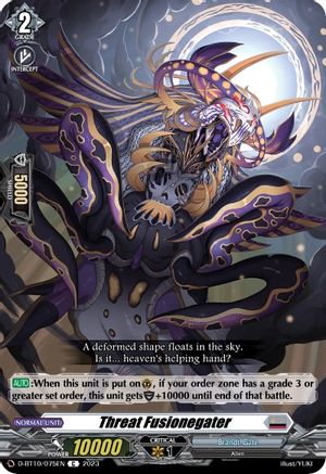 Image of Threat Fusionegater (D-BT10/075EN) [Dragon Masquerade]