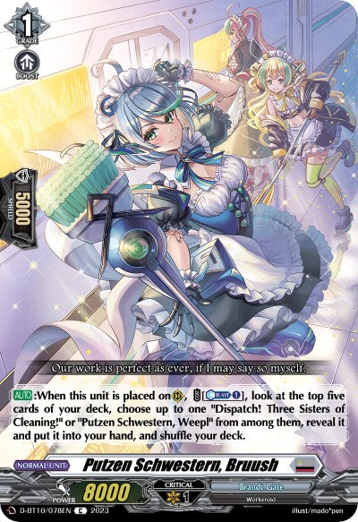 Image of Putzen Schwestern, Bruush (D-BT10/078EN) [Dragon Masquerade]