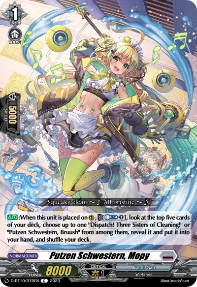 Image of Putzen Schwestern, Mopy (D-BT10/079EN) [Dragon Masquerade]
