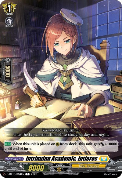 Image of Intriguing Academic, Intieres (D-BT10/084EN) [Dragon Masquerade]