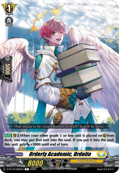 Image of Orderly Academic, Ordelio (D-BT10/085EN) [Dragon Masquerade]