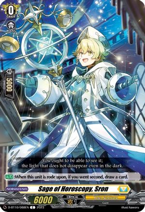 Image of Sage of Horoscopy, Sron (D-BT10/088EN) [Dragon Masquerade]