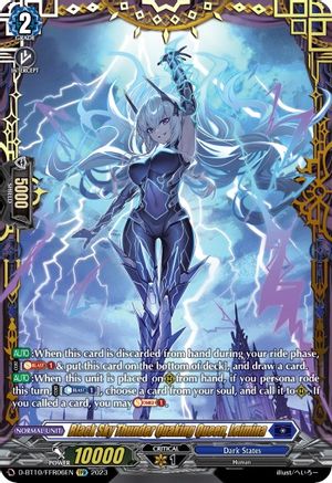 Image of Black Sky Thunder Quaking Queen, Leimina (D-BT10/FFR06EN) [Dragon Masquerade]