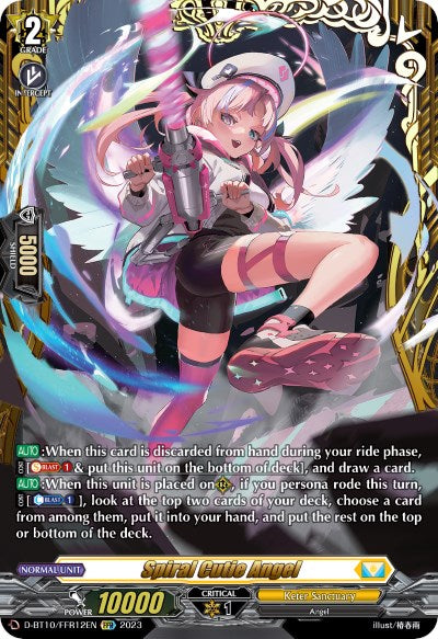 Image of Spiral Cutie Angel (D-BT10/FFR12EN) [Dragon Masquerade]