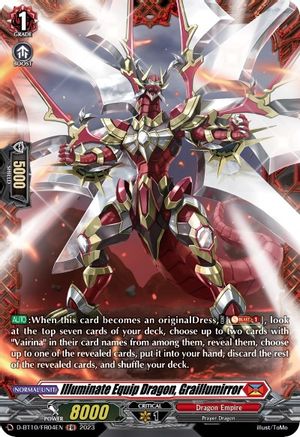 Image of Illuminate Equip Dragon, Graillumirror (D-BT10/FR04EN) [Dragon Masquerade]