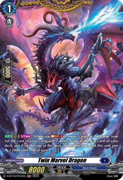 Image of Twin Marvel Dragon (D-BT10/FR12EN) [Dragon Masquerade]