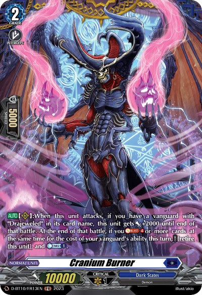 Image of Cranium Burner (D-BT10/FR13EN) [Dragon Masquerade]
