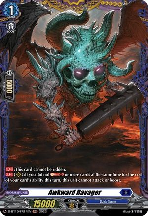 Image of Awkward Ravager (D-BT10/FR14EN) [Dragon Masquerade]