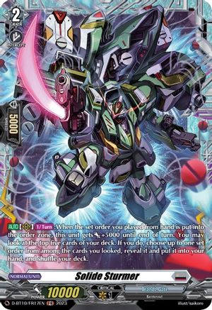 Image of Solide Sturmer (D-BT10/FR17EN) [Dragon Masquerade]