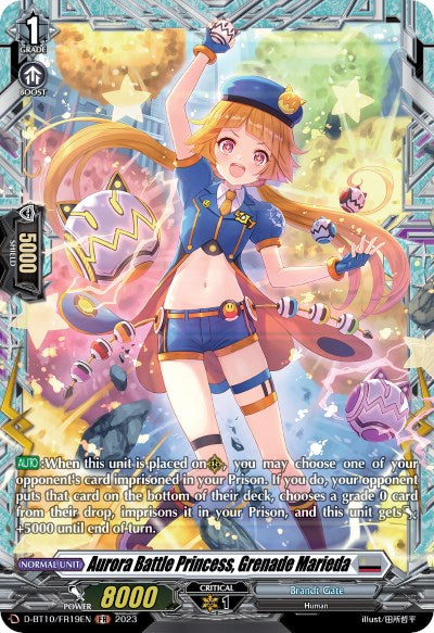 Image of Aurora Battle Princess, Grenade Marieda (D-BT10/FR19EN) [Dragon Masquerade]
